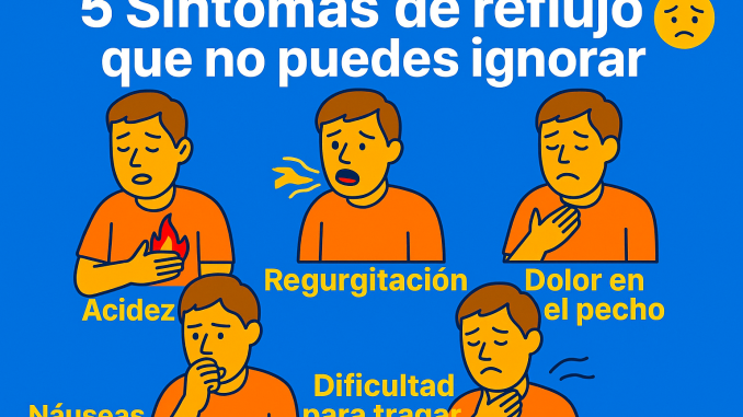 sintomas de reflujo